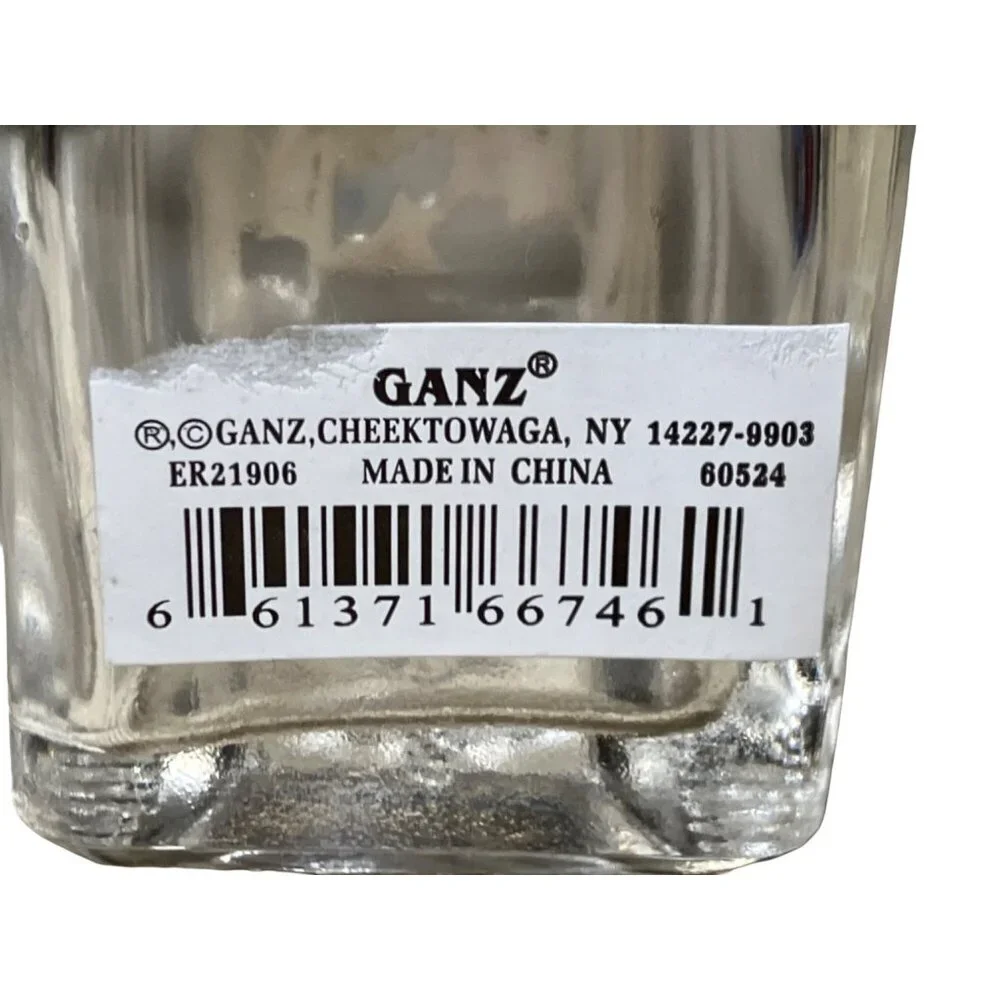 Ganz Salt and pepper Shaker set Butterfly Floral Theme